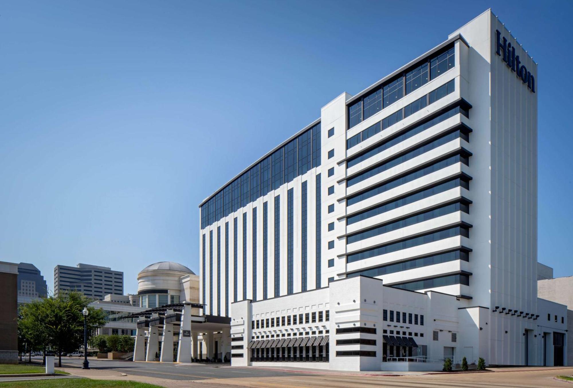 Hilton Shreveport Hotel Exterior foto