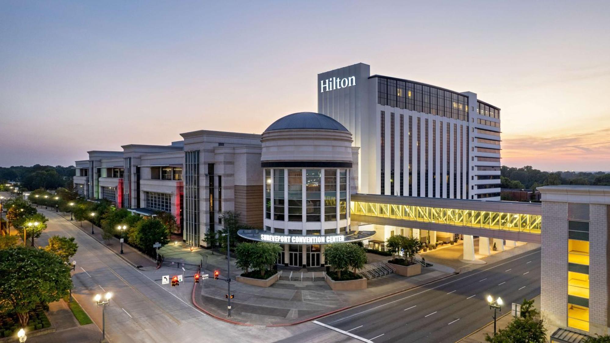 Hilton Shreveport Hotel Exterior foto
