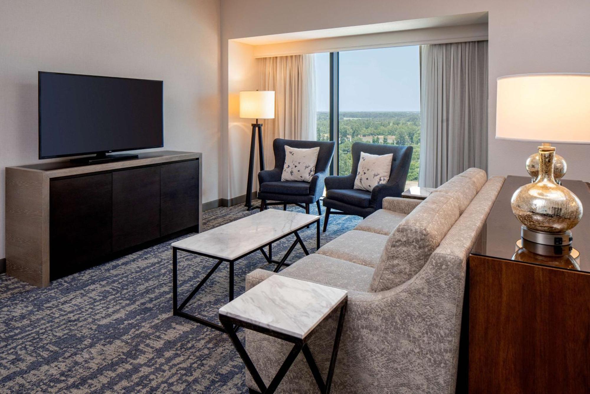 Hilton Shreveport Hotel Exterior foto