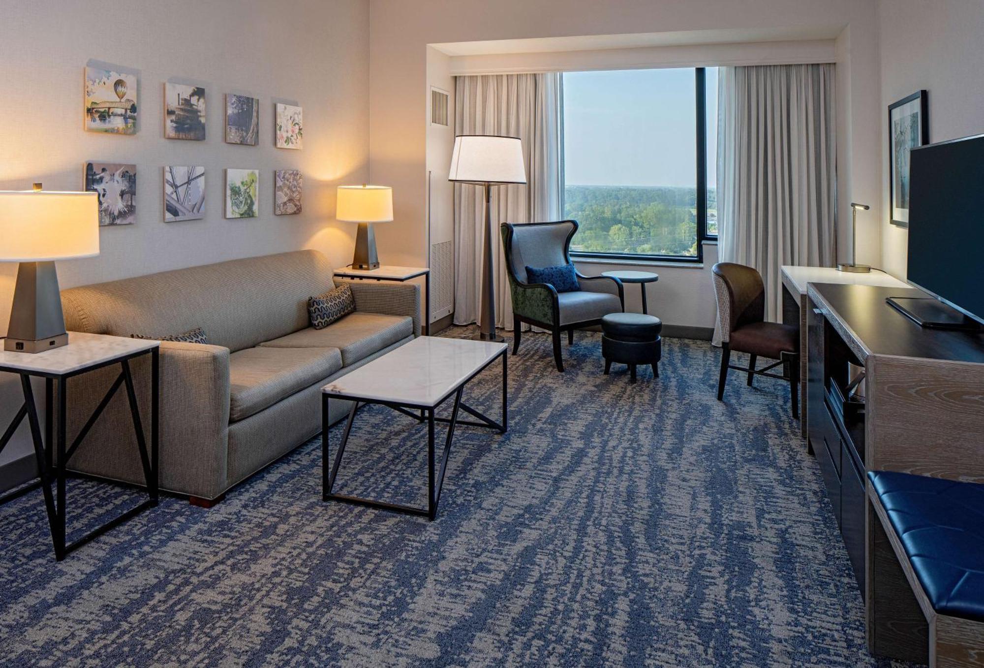 Hilton Shreveport Hotel Exterior foto